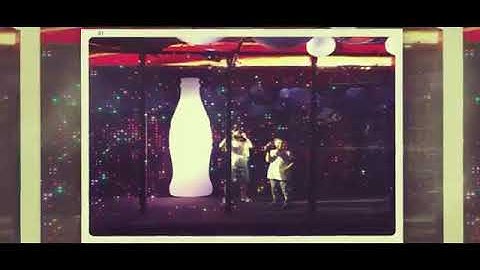 Transparent LED Glass Display at Coca Cola Event