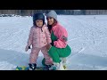 AYLA'S FIRST SNOW TRIP | TRAVEL VLOG