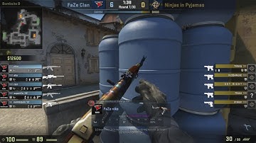 FaZe NiKo GODLY 4K SPRAYDOWN vs NIP Inferno @ ECS EUROPE