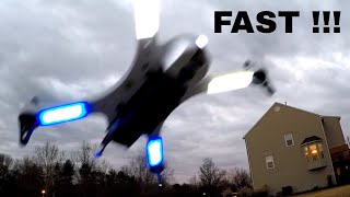 Brushless F100 Ghost Drone by Force1 (Testing Yaw & Crash)