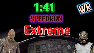 Granny 2 - World Record (1:41), Helicopter Ending [Extreme mode]