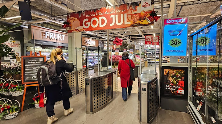 Shopping at Swedish 🇸🇪 Grocery Store ICA #682