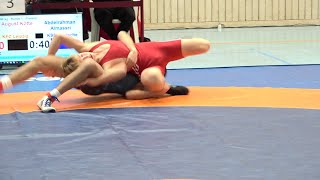 Wrestling / Ringen Sparkassenpokal Jena 2023, Jugend A, 60 kg, Freestyle, Kotte - Almassri