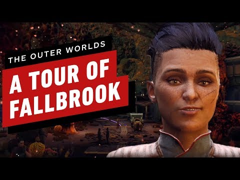 The Outer Worlds - A Tour of Fallbrook in 4K