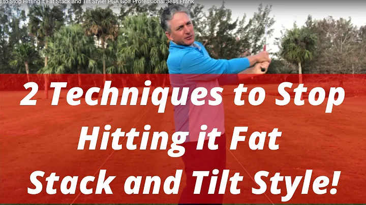 2 Techniques to Stop Hitting it Fat Stack and Tilt...