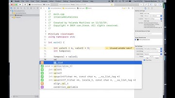 Ejemplo de C++: Intercambiar el valor de dos variables