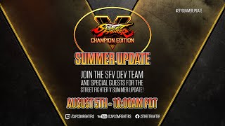 Street Fighter V Summer Update