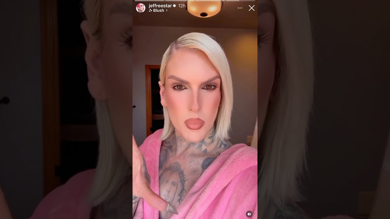 Jeffree Star Talks Skin Frost Launch| Instagram Story