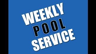 Weekly Pool Cleaning Services Spring TX