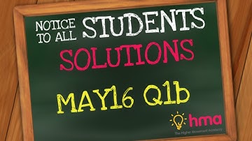 CSEC Additional Mathematics May 2016 Q1b