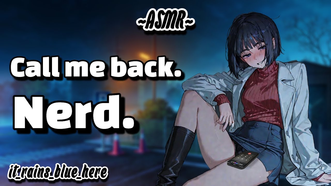 [F4M] Your drunk bully confesses over voicemail in the car [wholesome][tsundere]