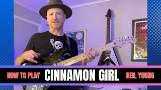 Cinnamon Girl Guitar Lesson and Play Along | Great for Beginner Guitar Players