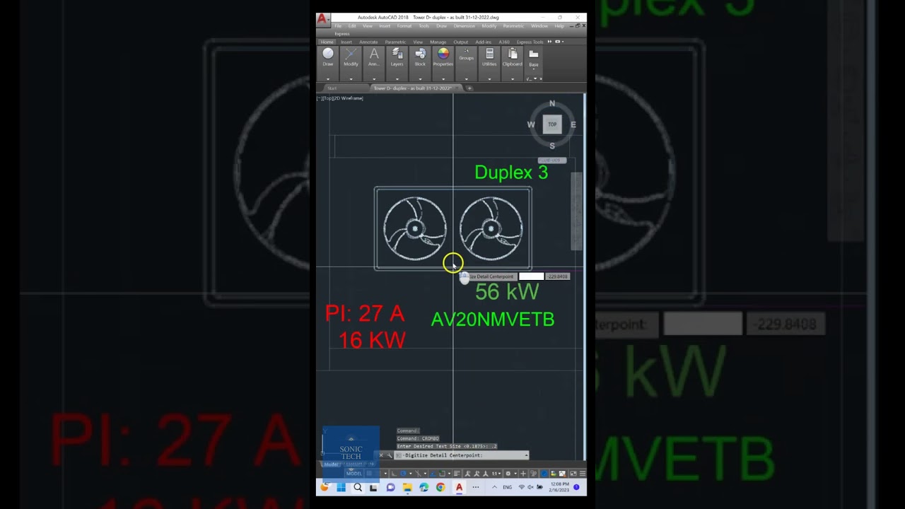 Create a clear scaled viewport to show drawings details in AutoCAD 2023