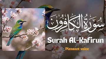 Pleasant voice Surah Al Kafirun | سورة الكافرون