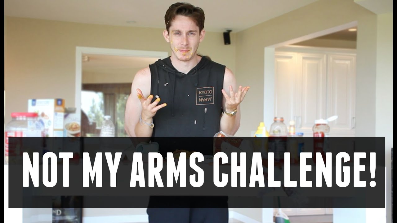 NOT MY ARMS CHALLENGE!! (ft Dominic Deangelis) - YouTube