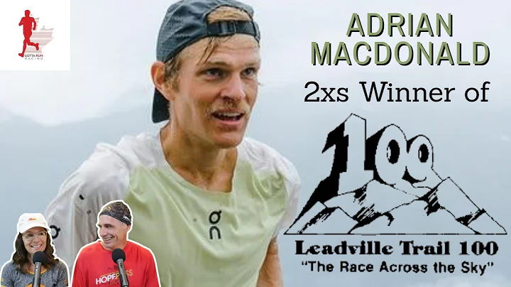 LEADVILLE 100 MILE WINNER (How Adrian MacDonald Won It Twice) GottaRunRacing Ultra Running Podcast
