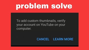 HOW TO FIX CUSTOM THUMBNAIL PROBLEM ON YOUTUBE STUDIO 2023 how to enable custom thumbnail in youtube