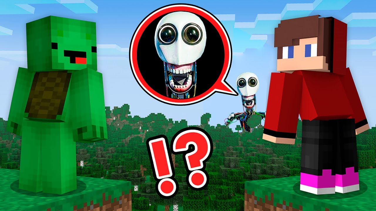 ぜんいちとマイキーが遠くに Elberr ロボットを目撃してしまった！