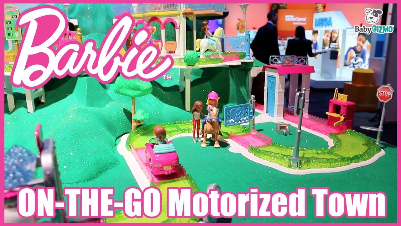 barbie on the go ultimate stable playset