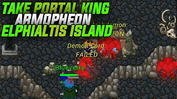 TIBIAME TAKE PORTAL KING ARMOPHEON DENGAN BLUEVERRY