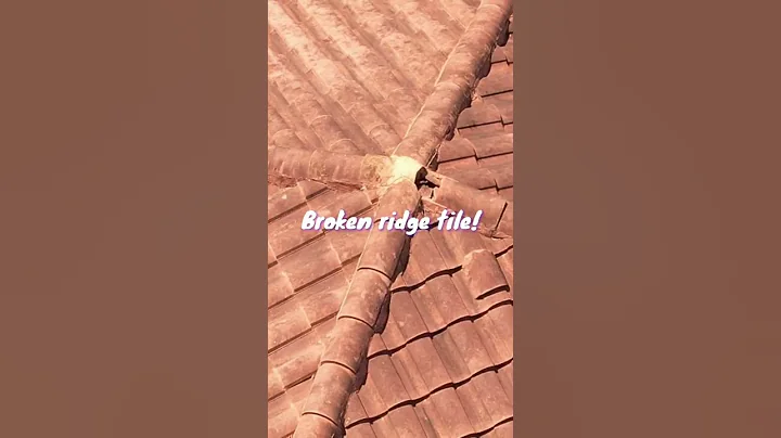 Commercial drone roof inspection.