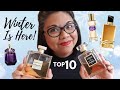 TOP 10 FANCY WINTER PERFUMES TO WEAR IN 2022 | Designers (Chanel, YSL, Dior & More!)