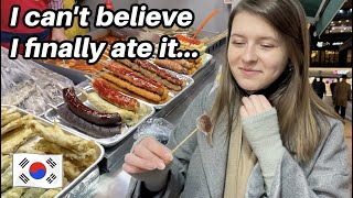 How to eat street food in South Korea!