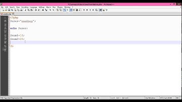 Chapter 4   PHP Datatypes and Variables , Initializing Variables