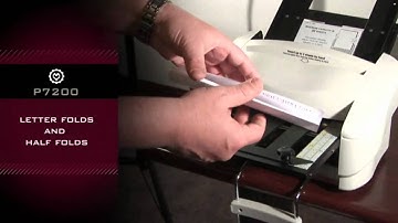 Martin Yale P7200 Auto Desktop Letter Paper Folding Machine