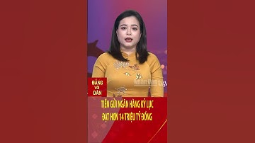 Tiền gửi ngân hàng kỷ lục đạt hơn 14 triệu tỷ đồng