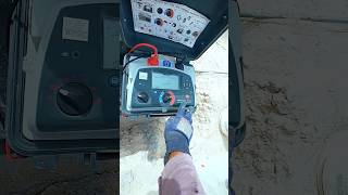 "Megger test" street light cable #electrical #electrician #shortvideo