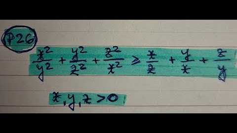 Mathematics Olympiad/ A simple trick and a solved inequality