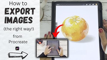 How to Export Images from Procreate (3 Easy Ways for Perfect Quality)(+ Free Cheat Sheet!)