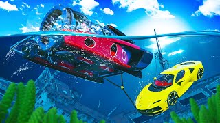 Recovering Ship Wrecked Supercar in GTA 5 RP!