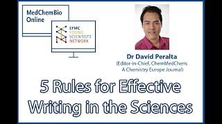 5 Rules for Effective Writing in the Sciences - David Peralta - Soft Skills - MedChemBio Online 2020 screenshot 4