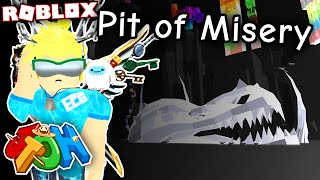 Taking on THE PIT OF MISERY!! | Roblox JToH