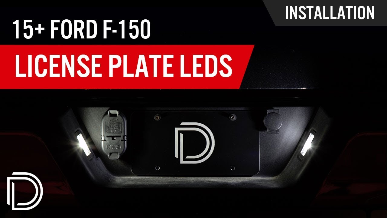 ford f150 license plate light