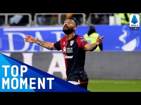 Joao Pedro Curls in Brilliantly From Edge of the Box! | Cagliari 3-4 Roma | Top Moment | Serie A TIM