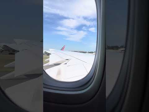 Takeoff at New York John F. Kennedy JFK in a B747