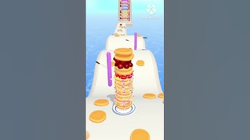 Pancake Run - All Level Gameplay Android,iOS - new gaming video #shorts #gaming