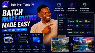 Bulk Pick Tools AI Review 79 Free Image Editing Tools for Batch Processing Offline 🏞️ EP #545