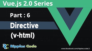 VueJS 2 Series including Router & Vuex || Displaying Raw HTML using v-html directive || Part-6