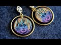 Venetian Masks Earrings Polymer Clay Tutorial