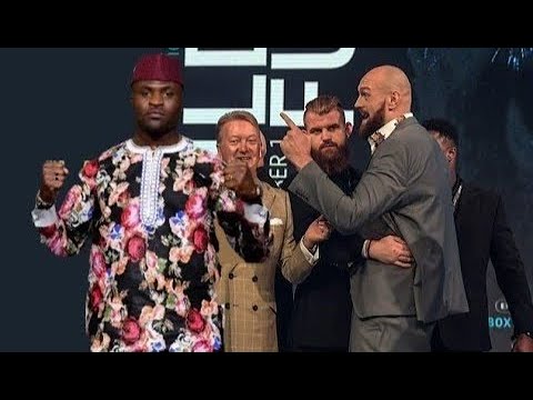 ''Готовь свою задницу!'' Тайсон Фьюри разматывает Фрэнсиса Нганну