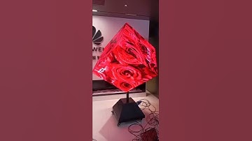 Intelligent LED cube display  -Colorful the world #led #videowall #ledscreen #DooH #outdoor #indoor