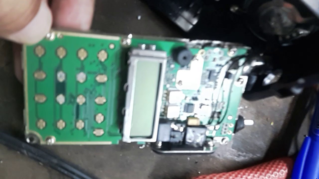 วิธีแก้ไขปุ่มกดไม่ได้ icom 80E 80T G80 80FX