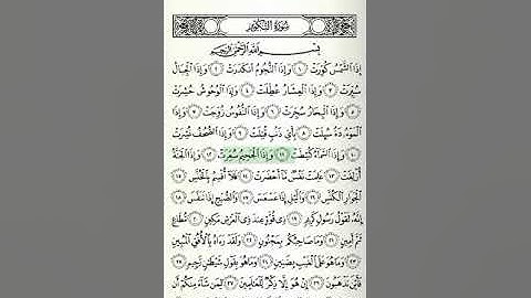 سورة التكوير جزء عم الشيخ الحصرى المعلم