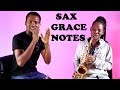 Easy way to master grace notes and slurring technique on the saxophone