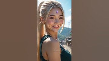 Tsunade, the Fifth Hokage of Konoha, comes to life in stunning hyper-realistic AI-generated art! ✨