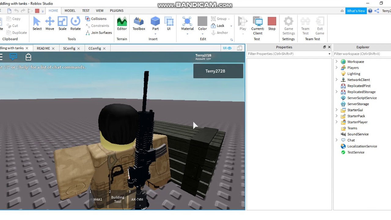 Roblox Studio How To Acquire The Vanguard Weapon System Gunkit In Your Game Part 3 Youtube - roblox vanguard guns